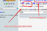 phpMyAdminでSQLを発行するには