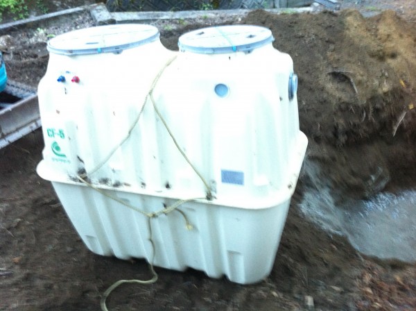 田舎の下水処理を支える浄化槽